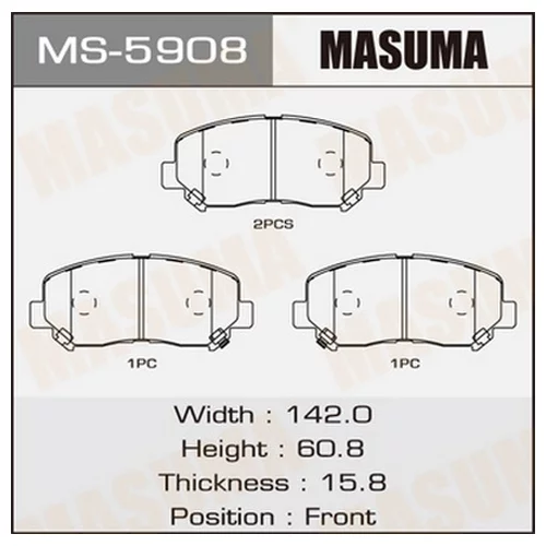    MASUMA  AN-    CX-5 2011-  FRONT   (1/12) MS-5908