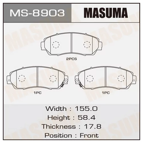    MASUMA  AN-    CR-V/RE3.RE4 FRONT   (1/10)     MS-8903 MS-8903