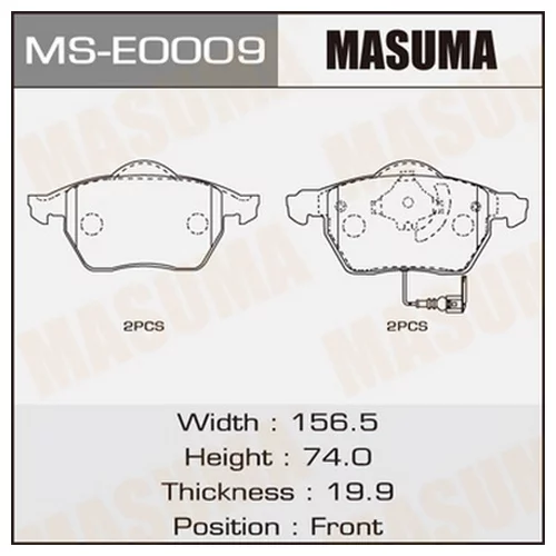    MASUMA  A4, A6 FRONT   (1/6) MSE0009