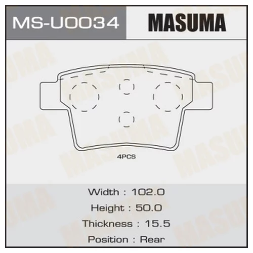   MASUMA MSU0034