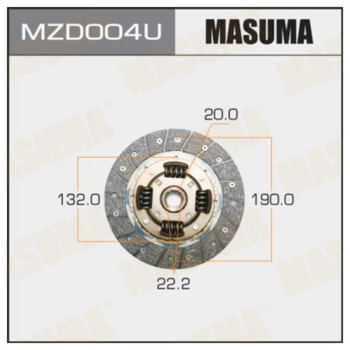    Masuma  1901322022.2 MZD004U MASUMA