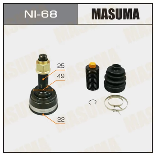   MASUMA  22X49X25  (1/6) NI-68