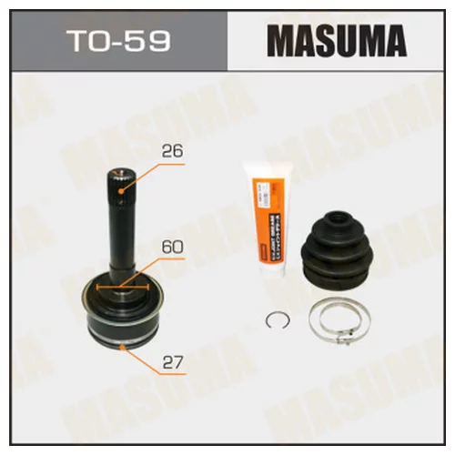   MASUMA  27X60X26  (1/6) TO-59 TO-59