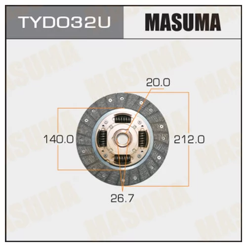    MASUMA  2121402026.7  (1/10) TYD032U