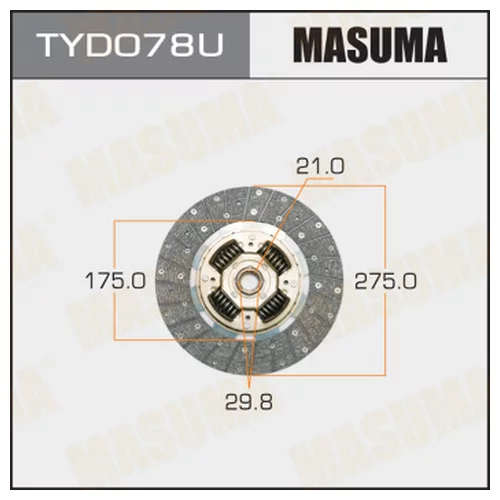    Masuma  2751752129.8  (1/10) TYD078U MASUMA