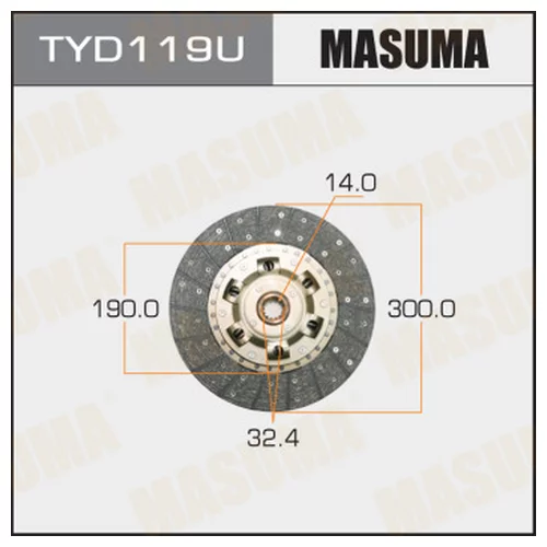    MASUMA  3001901432.4  (1/10) TYD119U