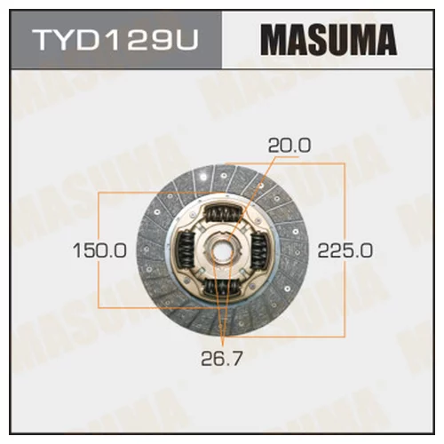    MASUMA  2251502026.7  (1/10) TYD129U