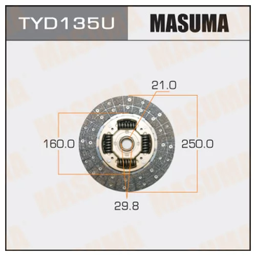    MASUMA  2501602129.8  (1/10) TYD135U