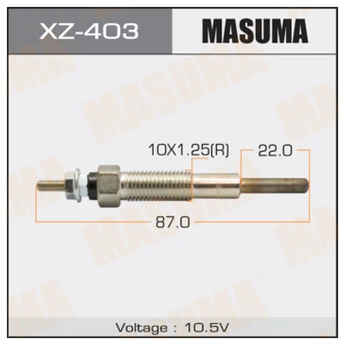  СВЕЧА НАКАЛИВАНИЯ MASUMA   PZ-33 /R2, RF, XA     (1/10/100) XZ-403