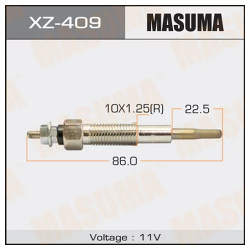  СВЕЧА НАКАЛИВАНИЯ MASUMA   PZ-39 /WL-T     (1/10/100) XZ-409