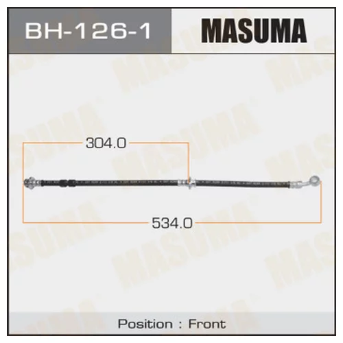   MASUMA N-  /FRONT/  PULSAR N14, N15, AD Y10, SUNNY B13, B14 4WD LH bh-126-1