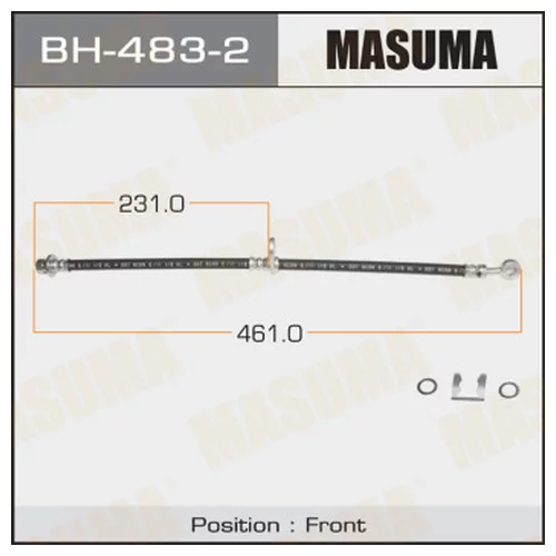   MASUMA H-  /FRONT/  CAPA GA4, GA6 , LOGO GA5 LH bh-483-2