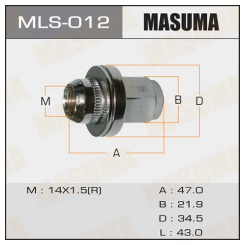  MASUMA  14X1.5   LAND CRUISER,   D 35MM /  =22  ( 20 ) mls-012