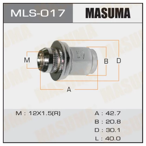  MASUMA 12X1.5    D 30MM /  =21 mls-017