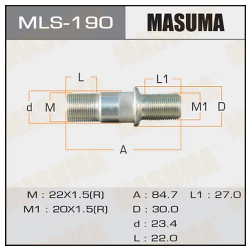   MASUMA   OEM_8-97131-284-1 ISUZU RH mls-190