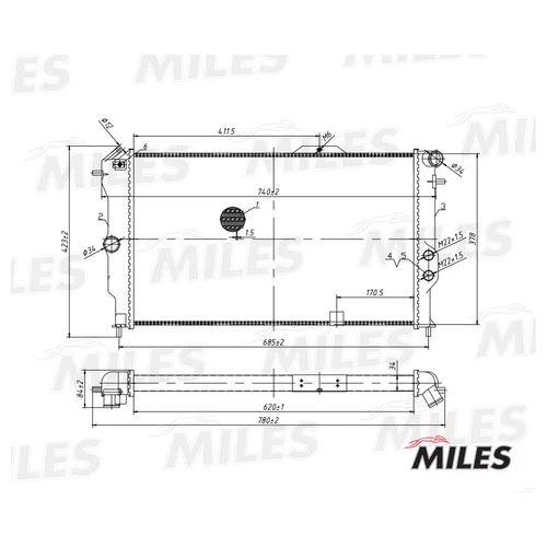  (. ) OPEL VECTRA A 88-95 ACRM347 ACRM347