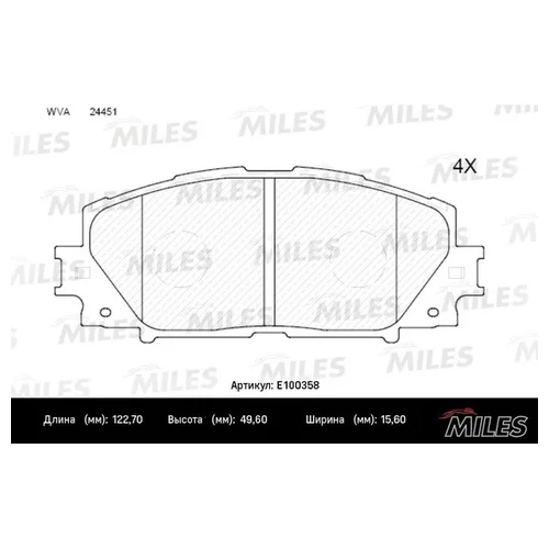   TOYOTA PRIUS 1.8 09- / LEXUS CT 1.8 11-  E100358 E100358