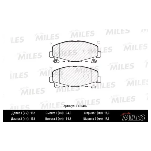   HONDA ACCORD 2.0/2.4  08-  (TRW GDB3477) E100416 E100416