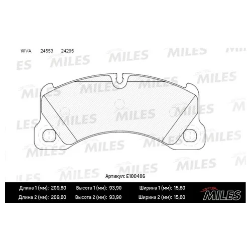   PORSCHE CAYENNE 07-08/VW TOUAREG 03-10  SEMIMETALLIC E100486