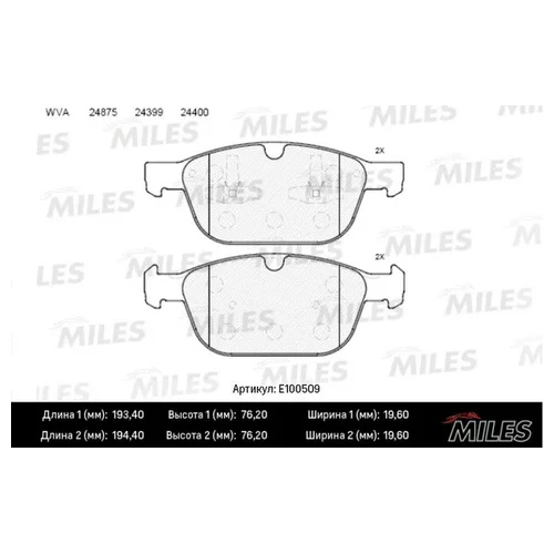   VOLVO XC 60 08-  SEMIMETALLIC E100509