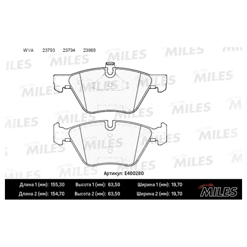   BMW E90/E60 1.8-3.0 03-  E400280