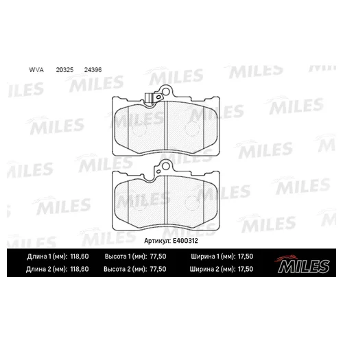   (  LOW-METALLIC)  (LEXUS GS 300/450H/460 05-) ( ) E400312 E400312