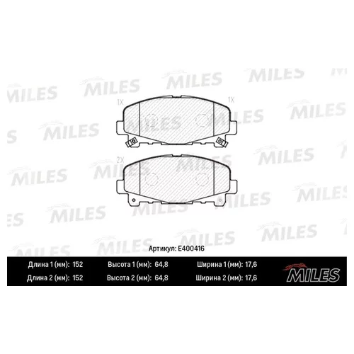   HONDA ACCORD 2.0/2.4  08-  LOWMETALLIC E400416