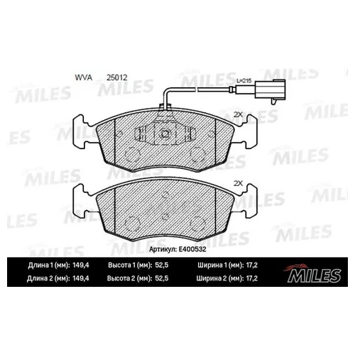   FIAT 500 09-/PUNTO 09-12  LOWMETALLIC E400532