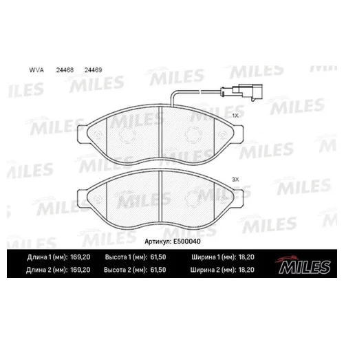   CERAMIC CITROEN JUMPER/FIAT DUCATO/PEUGEOT BOXER R15 06-  E500040