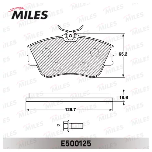   VOLKSWAGEN T4 2.0/1.9D/2.4D 15  CERAMIC E500125