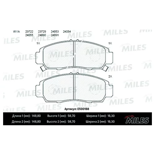   HONDA CIVIC 01-05/FR-V 05-/STREAM 01-  CERAMIC E500188