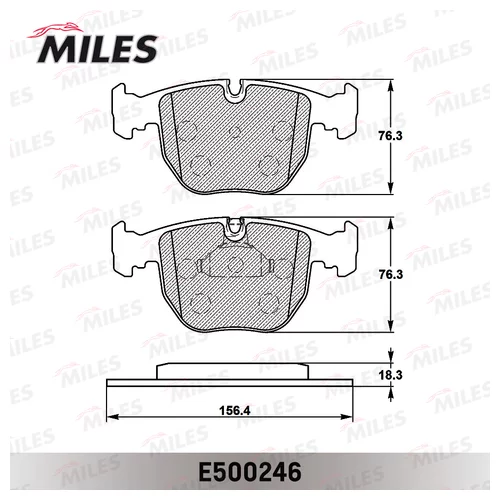   BMW 38/E39/X5 3.0/4.4  CERAMIC E500246