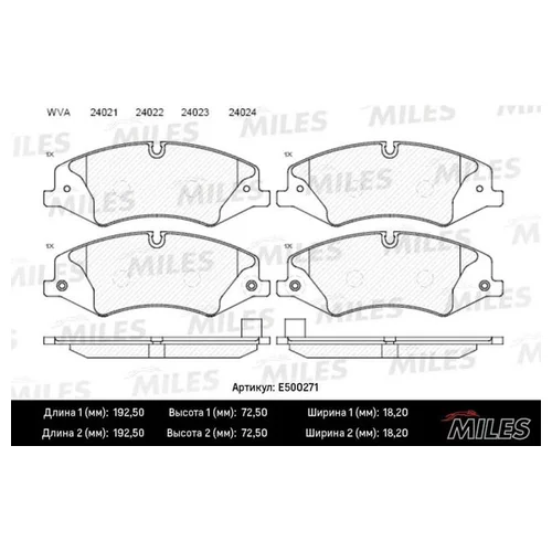   ( CERAMIC) LAND ROVER DISCOVERY 09-/RANGE ROVER SPORT 09-  (TRW GDB1898) E500271 E500271