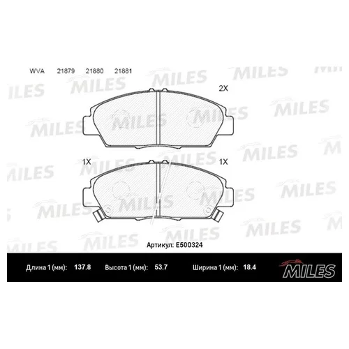   ( CERAMIC) HONDA ACCORD/PRELUDE 93-98  (TRW GDB1061) E500324 E500324