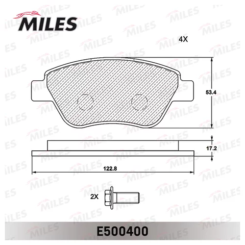   FIAT ALBEA 01-09  CERAMIC E500400