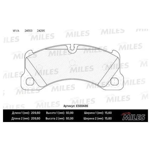   ( CERAMIC) PORSCHE CAYENNE 07-08/VW TOUAREG (1LT/1LU) 03-10  (TRW GDB1774) E500486 E500486