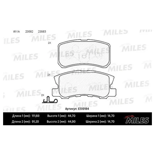  . PEUGEOT 4007/MITSUBISHI PAJERO III/OUTLANDER 06> . CERAMIC E510184