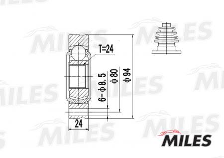  BMW 3 E36 1.6-2.0 90-03 . GA10012