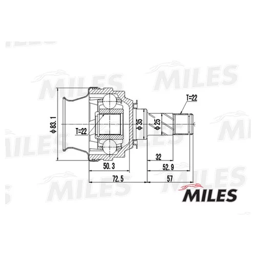  OPEL ASTRA F / CORSA A / B / KADETT D / E / VECTRA A 1.2-1.7D 79-00 . GA10053 GA10053