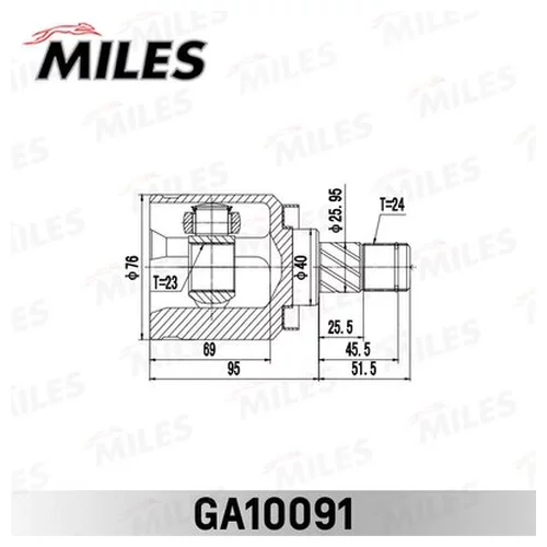  NISSAN PRIMERA P12 01-07 . GA10091