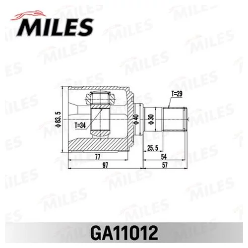  HONDA ACCORD CL9 2003-2008 [EU]  . . GA11012 GA11012