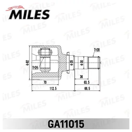  MAZDA 3 BK 03-09 . . GA11015