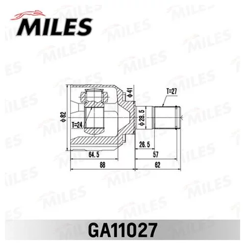  KIA SOUL 08 (2008-) [GEN]  . . GA11027 GA11027