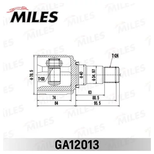  MITSUBISHI LANCER 07   GA12013 GA12013