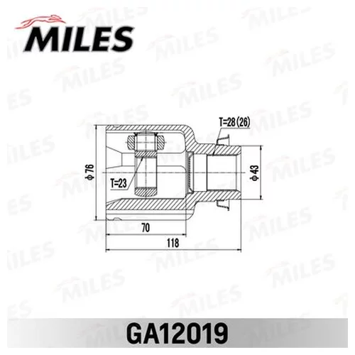  MAZDA 3  03-08 .. GA12019