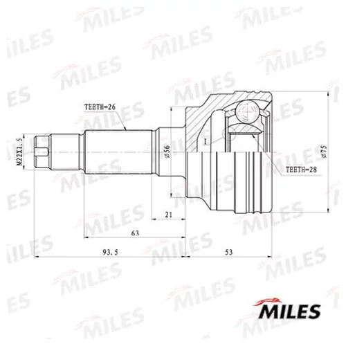  MAZDA 323 1.3/1.5 98- . GA20212