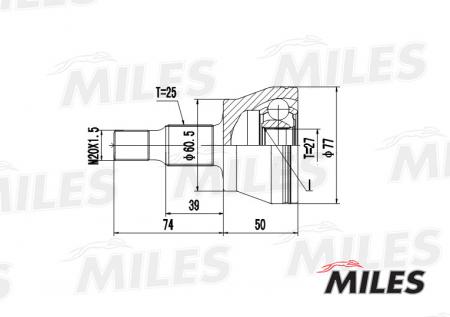  MB W169 / W245 1.5-2.0 04- . GA20242 GA20242