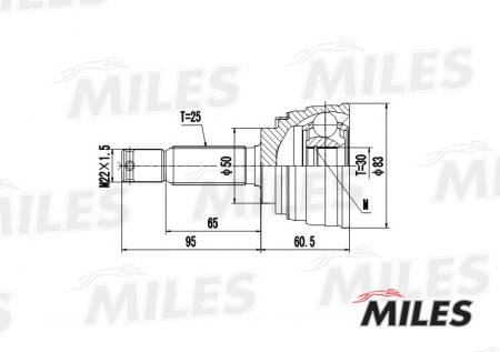  MITSUBISHI COLT / LANCER 1.6-1.8 88-92 . GA20261 GA20261