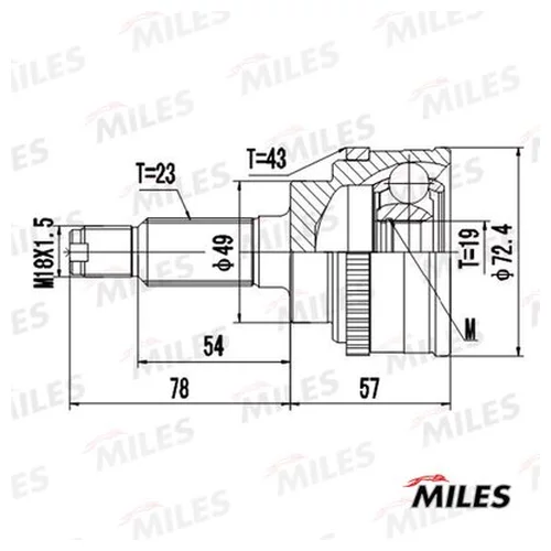  SUZUKI IGNIS 1.3 00-03 .(ABS) GA20434