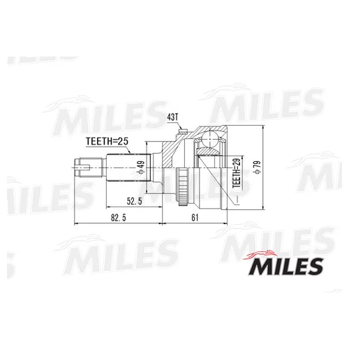  SUZUKI SWIFT 1.3 04- .(ABS) GA20442 GA20442